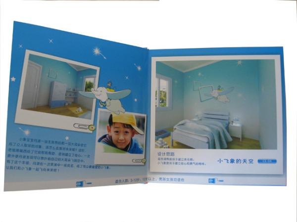 300gsm C1S Custom Kids Story Book 4C Colorful Printing Children Board