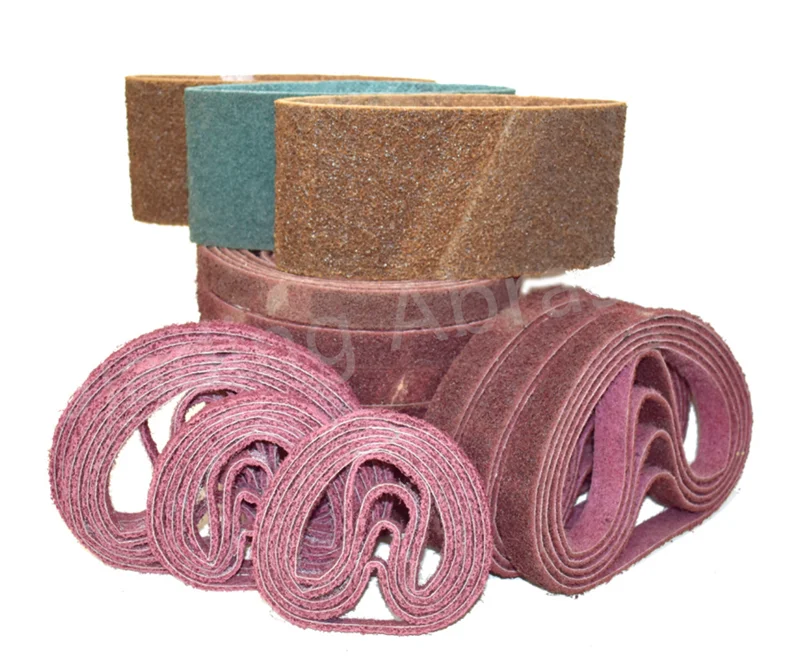Coarse Grit Stainless Steel Abrasive Sanding Belt 3x21 220 Tensile Resistant