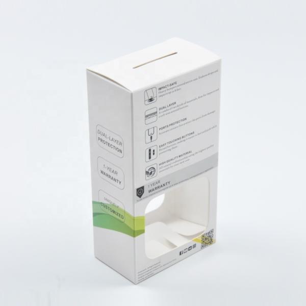 Car Universal Mobile Accessories Packaging / Phone Holder Box Paper Packaging