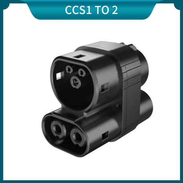 EVONIC EV Charging Adapter CCS1 to CCS2 250KW 250A 300V-1000V Quick Charging Adapter Car Accessories For Electric Vehicle