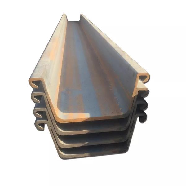 400x100x10.5mm Hot Rolled Steel U Type Sheet Pile For Construction