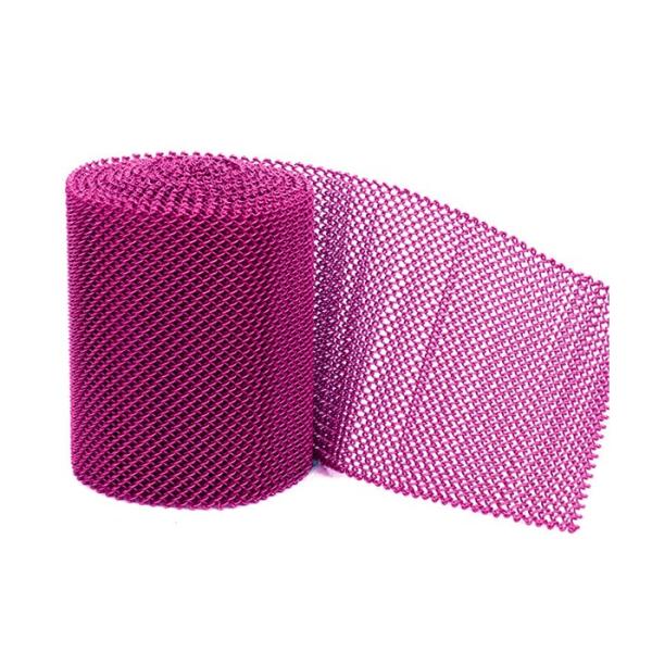 0.8mmx8mm Aluminum Alloy Metal Coil Drapery Flexible Metal Mesh Curtain