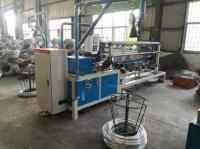 Machine à treillis en diamant automatique à double fil pour clôture à maillons de chaîne