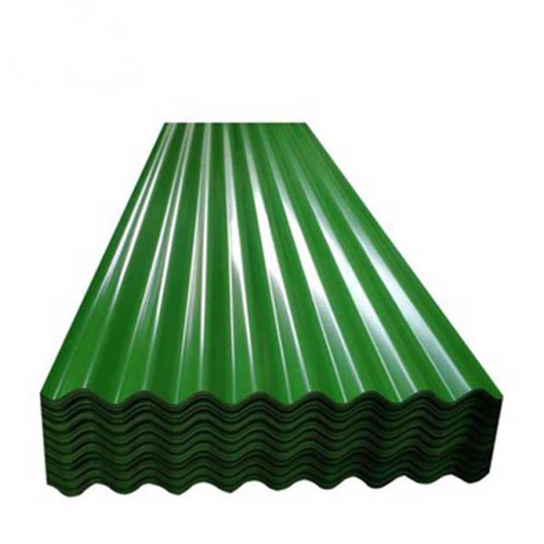 Minimized Spangle Zinc Coated Steel Corrugated Roofing Sheets TDC51DZM