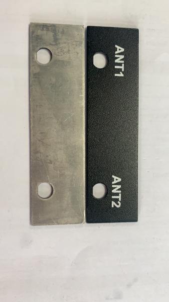 O pó revestiu o metal 6061 de alumínio que carimba o suporte