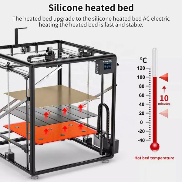 Antinsky Tronxy Wholesale VEHO 800 Large Size 800*800*800mm Industrial Impresora 3d