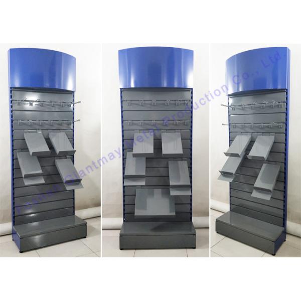 Дисплей Slatwall косметической стойки пола Freestanding