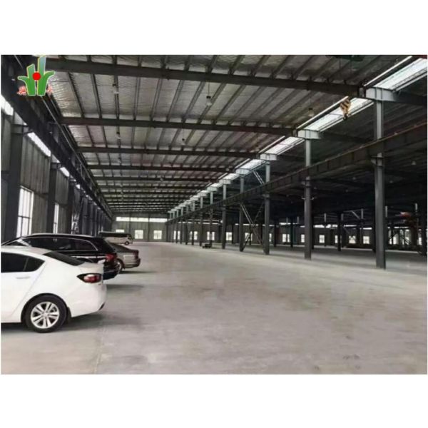 Green Prefab Steel Structure Wind Resistant Modular Steel Frame Degree 8 Fortification