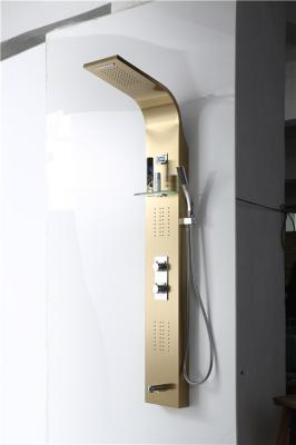 5 Modes Controlled Shower Tower Panel , Bathroom Valore Shower Panel Anti Finger Print