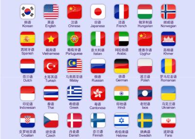 Simultaneous Instant Voice Translator Multi Languages With Smart Voice System