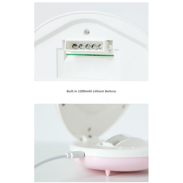 Dropshipping Amazing Magic Rainbow Projector Lamp Night Light Shell Rainbow Projector Room Decoration For Kids