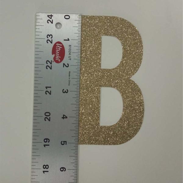 Birthday Party Decorations Kids Glitter Paper Letters Paper Cutting Alphabet