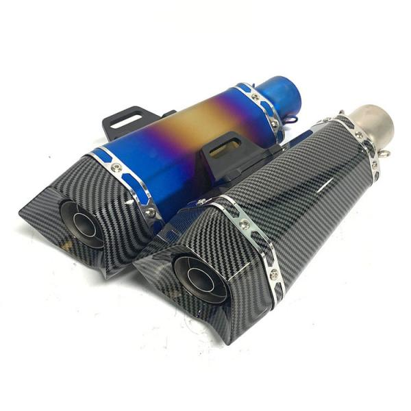 Custom 51mm Exhaust Pipe for Yamaha R3 MT09 MT07 Modified Design Custom Logo Accepted