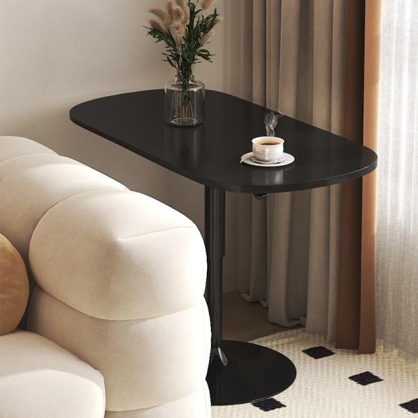 Home Furniture C Shaped End Table for Couch Laptop Lap Desk Adjustable Height Minimalist Bedside Rack Living Room Bedroom