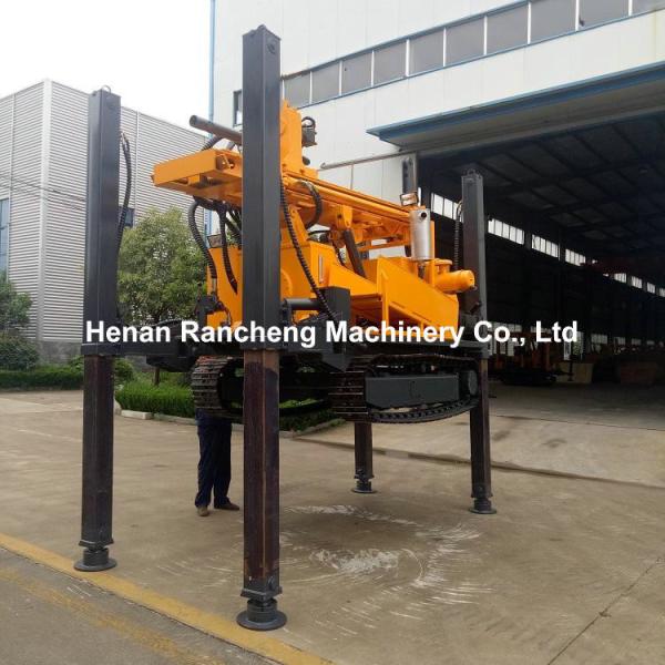 76KW Engine Water Well Drilling Machine 260m Depth Water Drilling Equipment