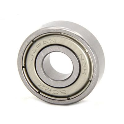 Mini Skate Deep Groove Ball que carrega 608 608Z Z809 que carregam o rolamento de esferas 809 NSK de NSK Z809 608Z1 608ZZ