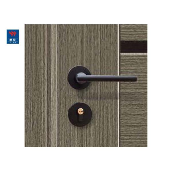 Дверь входа современной дружественной к Эко древесины парадного входа гостиницы деревянной внутренняя