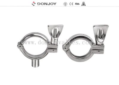 Sanitary Stainless Steel High Pressure Hose / Pipeline Clamp 13MHP SS304/ Single pin Clamp