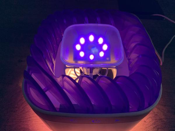 LAMPE électronique portable rechargeable anti-moustiques avec lumière pour une surface applicable de 200 à 300 m2