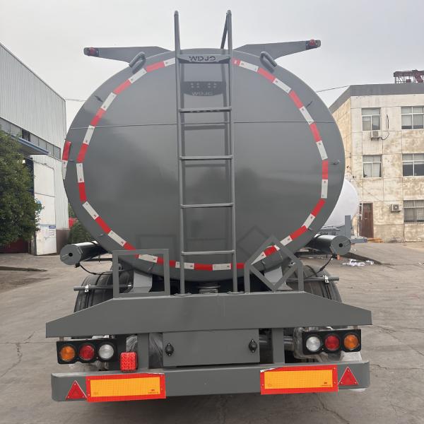 Rear Tipping Self Dumping Integrated Tank Semi Trailer Liquid Transportation Tank Truck, Oil Tank Truck