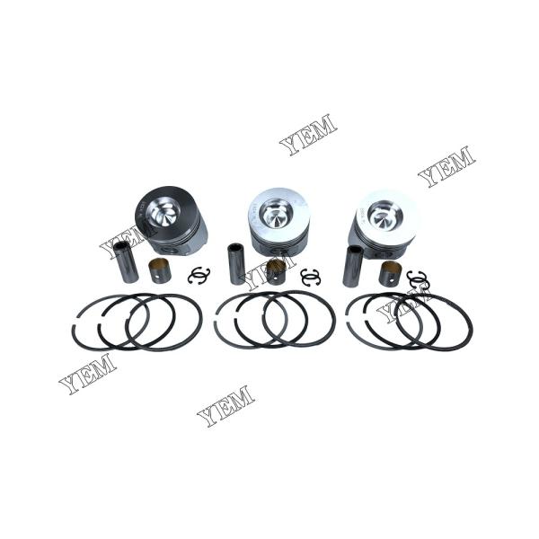 Piston With Rings For Yanmar 3TNE82 Forklift Diesel Engine Accessories