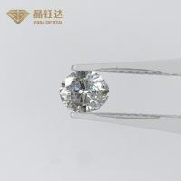 El corte oval IGI certificó diamantes crecidos del laboratorio contra diamantes flojos de la claridad