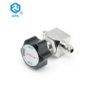 Valve ultra-haute manuelle de pureté de magnétoscope de soupape à diaphragme d'acier inoxydable de PE 316