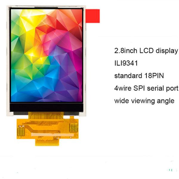 300cd/M2 2.8Inch 240x320 IPS TFT LCD Display