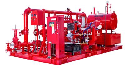 Pacote diesel 4000GPM da bomba de fogo das escolas/supermercados com poder máximo do eixo 315.1KW