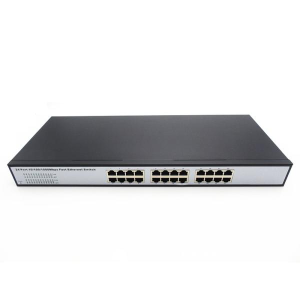 Manual network switch 24 ports 1000M gigabit ethernet switch for IP camera. IP phone