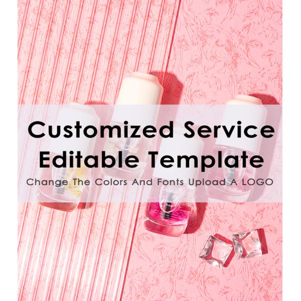 Huile nutritive pour la cuticule des fleurs dans une bouteille de 15 ml pour les ongles