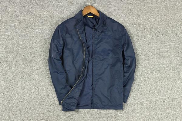 Classic Durable Yellow Polyester Coat Jacket Oversize / Men's Casual Jackets