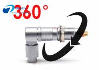 Tomada ajustável FSG.0B.305 do cotovelo dos conectores 5pin da série de Lemo B do ângulo