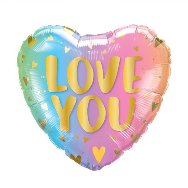 Balões unisex da folha do dia de Valentim do casamento do balão do coração de 18 polegadas