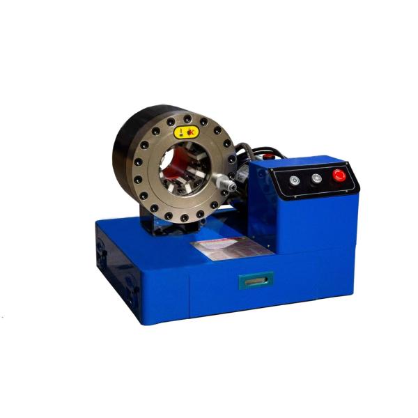 12V/24V 10 Dies 2 Inch Blue Color Manual Braided Hose Crimper Battery Drive Hydraulic  6-51mm hose Crimper