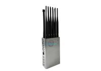 8.4W 12 Antennes Portable Appareil de brouillage du signal du téléphone portable Bloc 2.4G 5.8G Jusqu'à 20m
