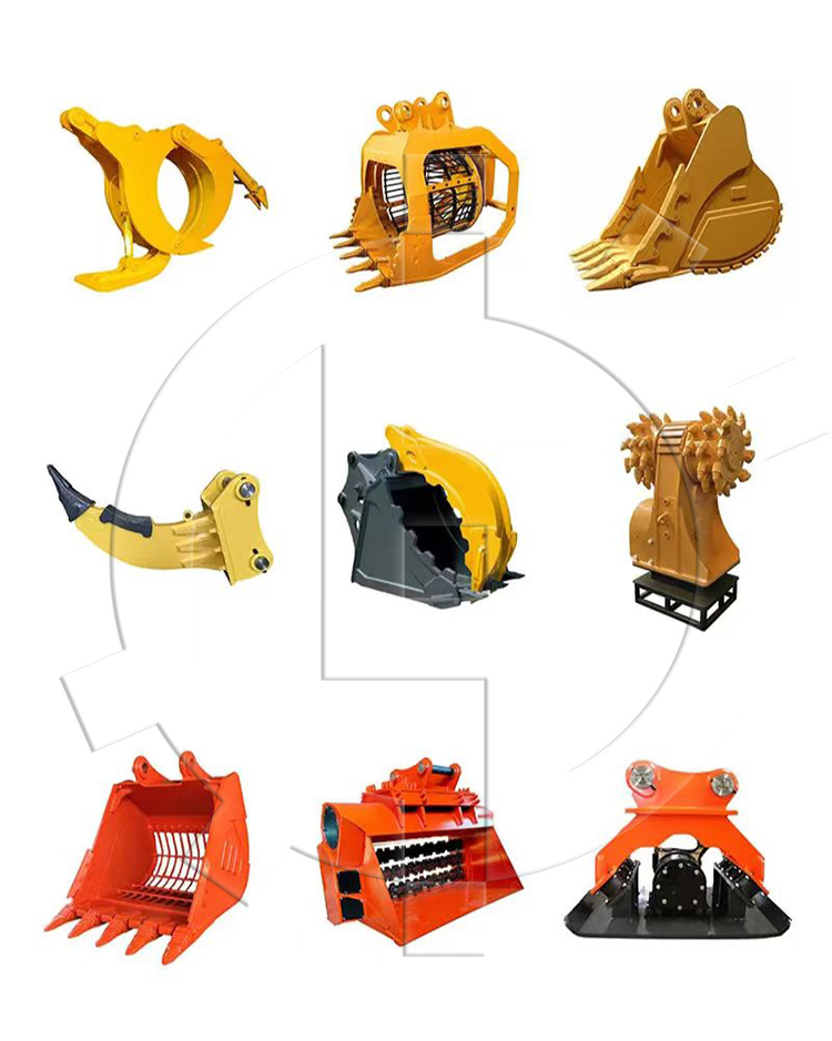 ZX270 ZX300 ZX330 ZX350 Excavator Attachment Machinery Heavy Duty Hydraulic Ripper for 30tons 33tons 35tons Excavator