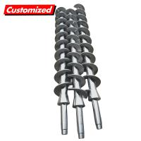 Conveyor Material Stainless Steel Auger Screw With Customized Request