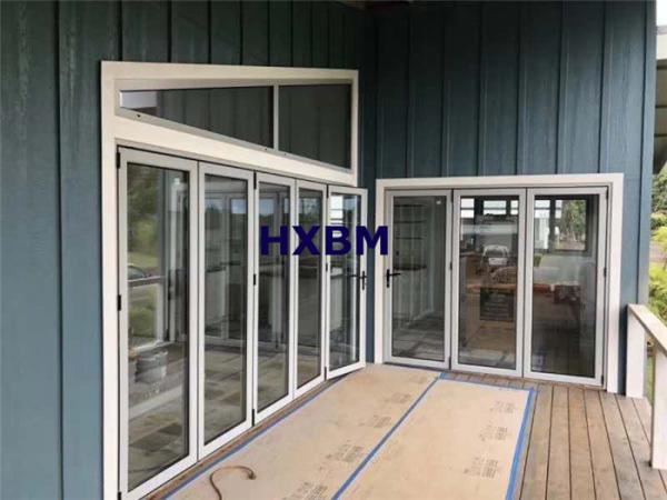 Eletroforese de alumínio de vidro anodizada EPDM das portas de dobramento para a construção