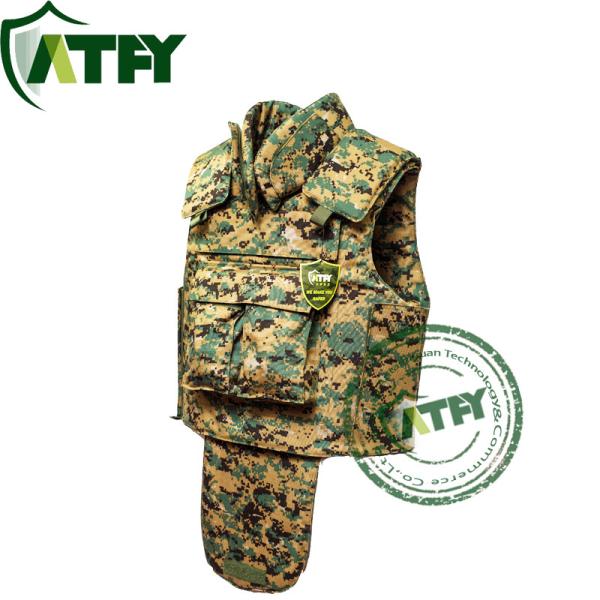 Full Body Military Ballistic Vest Armor Kevlar Body Suit Lightweight