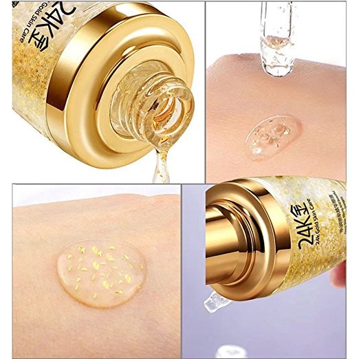 30ml 24K Active Gold Organic Face Serum Moisturizing Fine Lines
