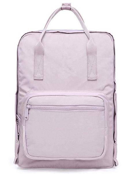 Water Resistant Canvas Backpack School Bags For College Students Lightweight