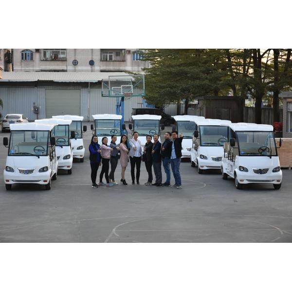 4 Seats City Electric Recreational Vehicles 48V 5KW Low Speed CE Standard