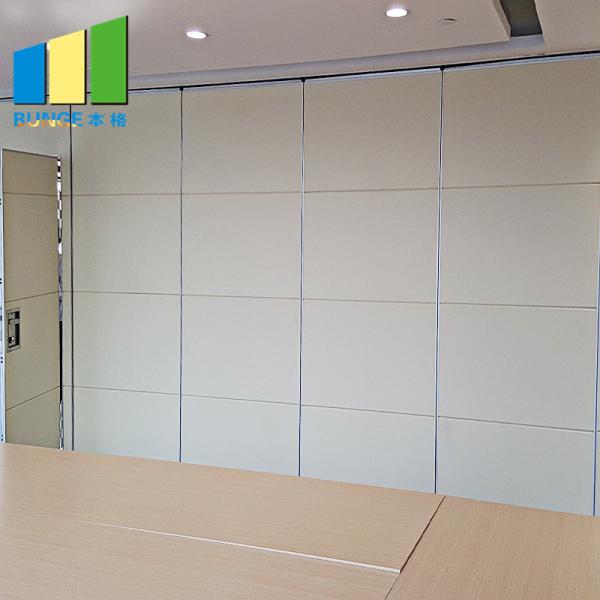 Acoustic Movable Walls Ceiling Hung Soundproofing Sliding Folding Partitions For Ballroom