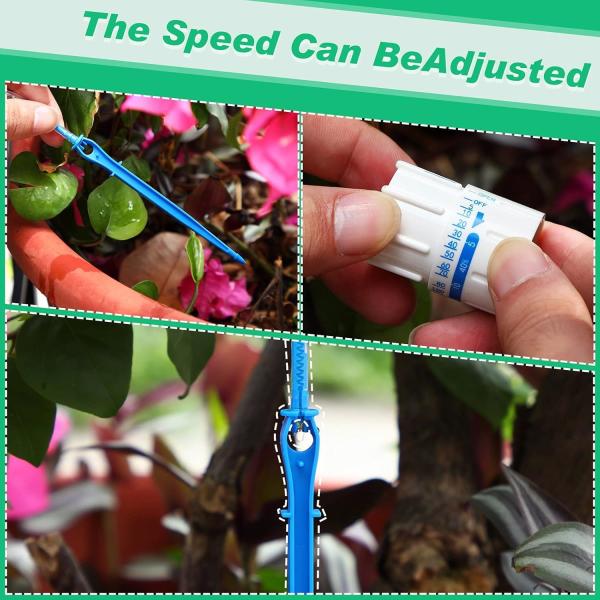 Plant Self Watering Bags With Adjustable Flow Regulators, Compact Automatic Drip Irrigation Kits, Indoor Plant Watering System For Small Potted Plants, Vacation Plant Care Essentials