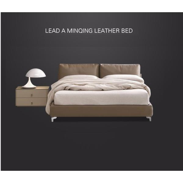 Latest Wooden Double Bed King Size ZZ-BD007