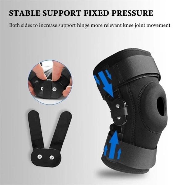 Adjustable Knee Support with Patella Gel Pad