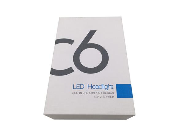 6000K - 6500K C6 Led Headlight 9006 3800LM Auto Parts Accessories