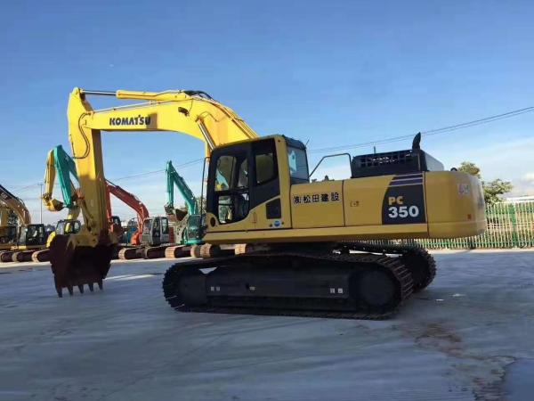 Japan Original Import PC350-7 Used Komatsu Excavator