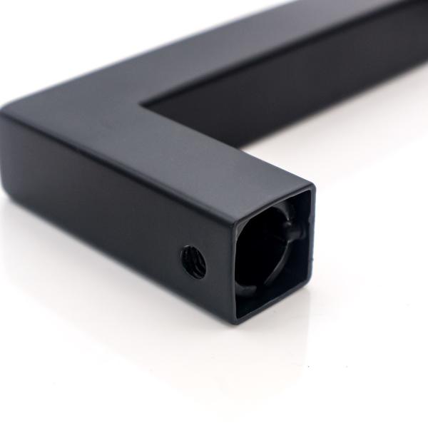 Modern 8 polegadas 200mm H porta de chuveiro manobra para porta de vidro em SS304 acabamento polaco